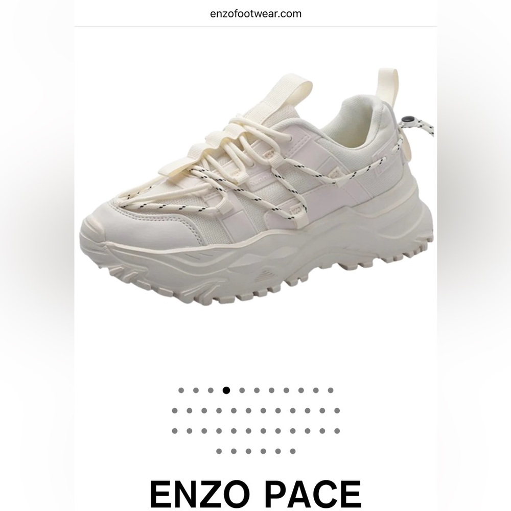 Enzo Footwear Pace Men’s Designer Running Sneakers